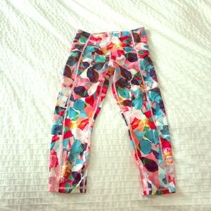 Ziya crop floral leggings 4